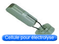 Cellule pour electrolyse