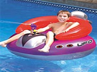 Vaisseau Spatiale avec Pistolet pour Piscine