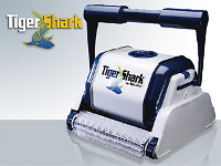 Robot Piscine Tiger Shark Brosses Picot ou Mousse