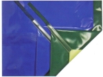 Couverture d'hiver opaque Luxe vert 8x4