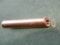 Electrode Cuivre/Argent Long 9 cm Pool Technologie Traiteme
