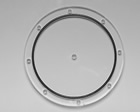 Couvercle D�me Filtre Sable Calplas 40M3/H, boulonn� m�tacrilat�