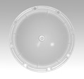 Couvercle D�me Filtre Sable Luberon II et Atoll pour Piscine