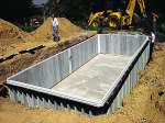 Structure Tropica octogonale 4,91 hauteur 1,20