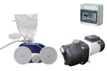 Pack Robot Piscine Polaris 280 + coffret + surpresseur