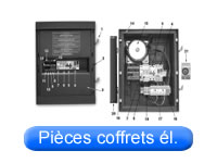 Pi�ces de coffrets �lectriques