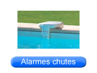 Alarmes de piscine � d�tection de chute ou d'immersion