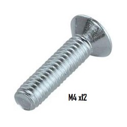 004 Vis fixation capot M4 X12 sachet de 5