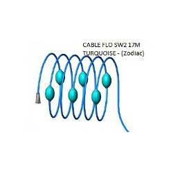 CABLE FLO SW2 17M TURQUOISE - (Zodiac)