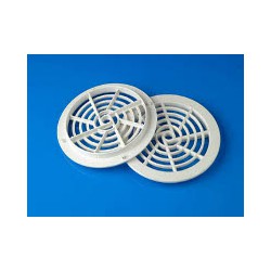 Grille bonde de fond piscine SNTE liner fixation clips