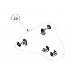 026 Accessoires chariot POUR CYCLONX/RC4400/RC4401