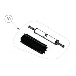 030 Kit Brosses pour coques polyester (x2) POUR CYCLONX/RC440/RC4401