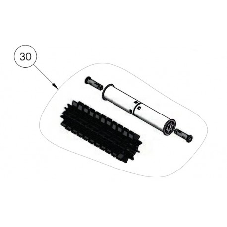030 Kit Brosses pour coques polyester (x2)