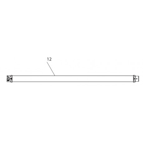 012 Jeu de 6 tuyaux twist lock de 1 m