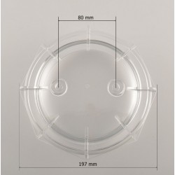 Couvercle Dôme Filtre Sable Jupiter 6" / Galactic transparent + JOINT