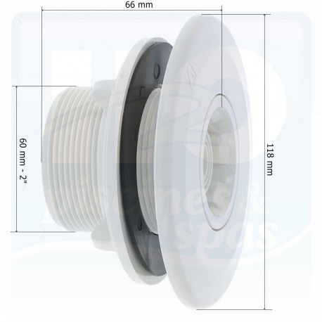 Bouche de Refoulement Multiflow avec filetage