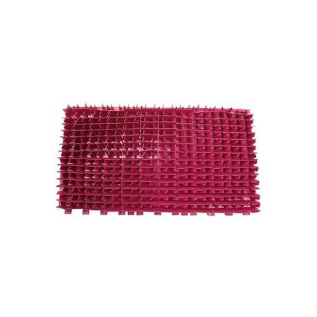 012 - Brosse Pvc Diag Magenta