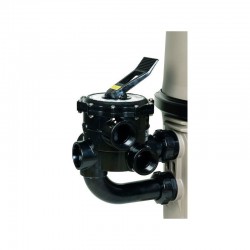 Vanne à Boisseau Sphérique 2 Voies Pour Piscine Hayward - Remplacement SP0729 - 1,5" MIP X 1,5"-1,25" - ABS Résistant Aux UV
