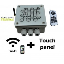 Boitier controle WIFI et télécommande tactile