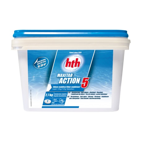 HTH MAXITAB 135 g Action 5 ( 3.7 kg )