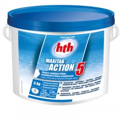 HTH MAXITAB 200 g Action 5 ( 10 kg ) 