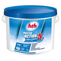 HTH MAXITAB 200 g Action 5 ( 10 kg ) 