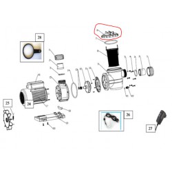 Panier skimmer piscine hors-sol SL-101-HS, l'unité - LA CENTRALE PRO