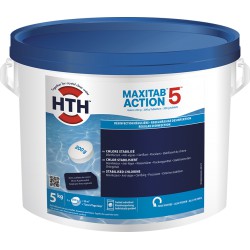 HTH MAXITAB 200 g Action 5 ( 10 kg ) 