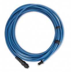 Ensemble cable bleu et Swivel 17M DYN MAYTRONICS