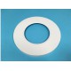 Enjoliveur rond de projecteur Design - BLANC