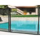 Barrière Démontable Module de 1 Ml Noir Piscine sécurité