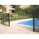 Barrière Démontable Module de 2 Ml Noir Piscine sécurité