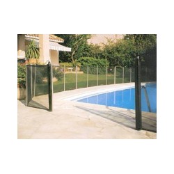 Barrière Démontable Module de 2 Ml Noir Piscine sécurité