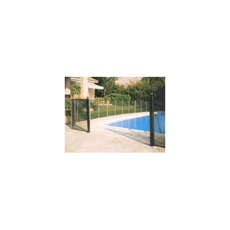 Barrière Démontable Module de 2 Ml Noir Piscine sécurité