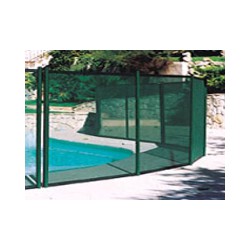 Barrière Démontable Module de 3 Ml Noir Piscine Sécurité