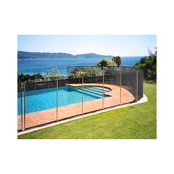 Barrière Démontable Module de 4 Ml Noir Piscine Sécurité