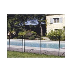 Barrière Démontable Module de 6 Ml Noir Piscine Sécurité