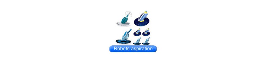 Robots hydrauliques sur aspiration