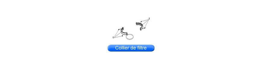 Colliers de filtre pour piscine