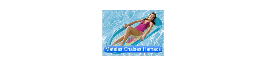 Matelas chaises & hamac