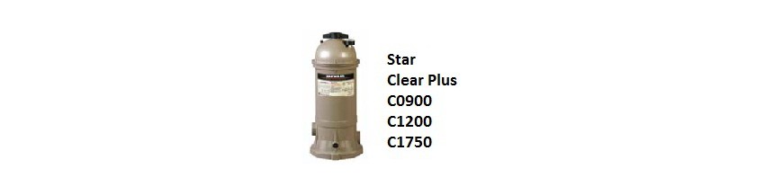 Filtres à cartouche Hayward Star Clear Plus : modèle C0900-C1200-C1750